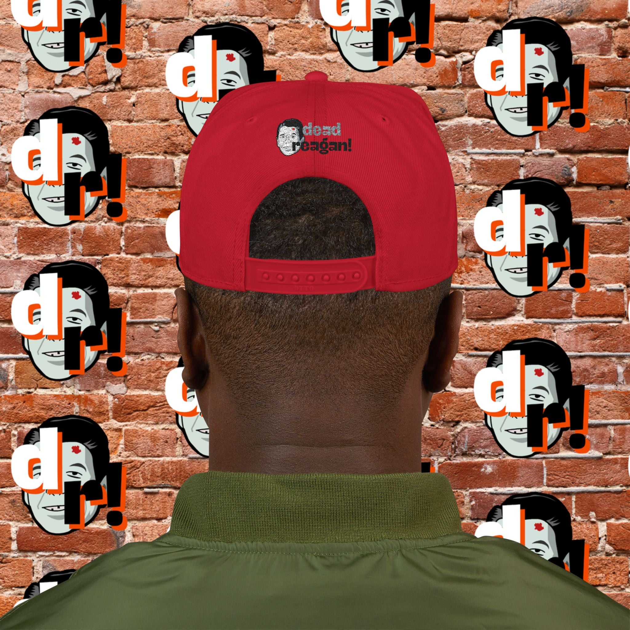 White But Not That White (Grey Letter b/o) Snapback