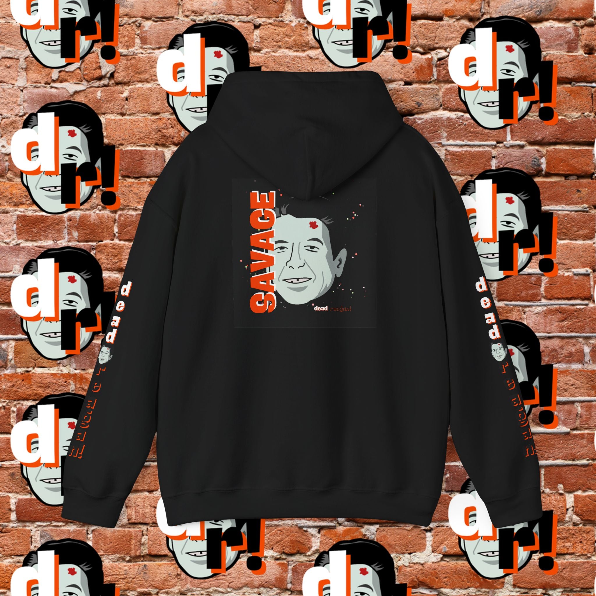“Savage” Hoodie Graphic Pullover