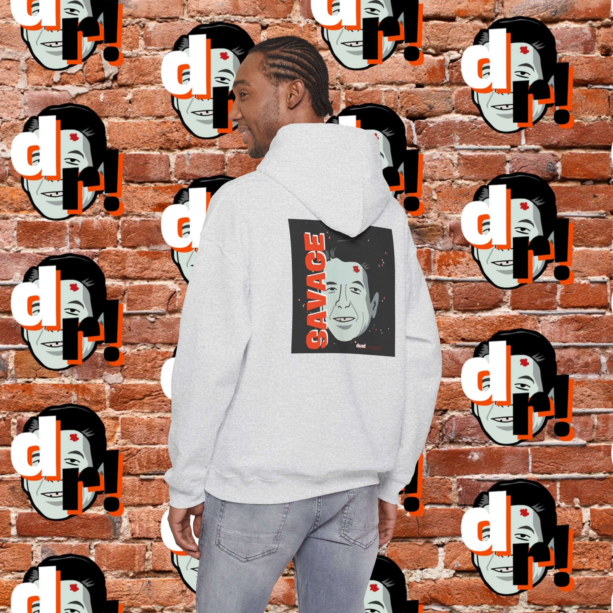 “Savage” Hoodie Graphic Pullover