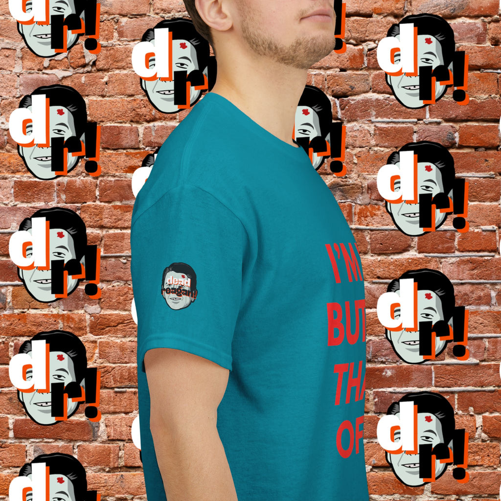 I’m White But… (Orange Gradient Letter) Unisex Heavy Cotton Tee