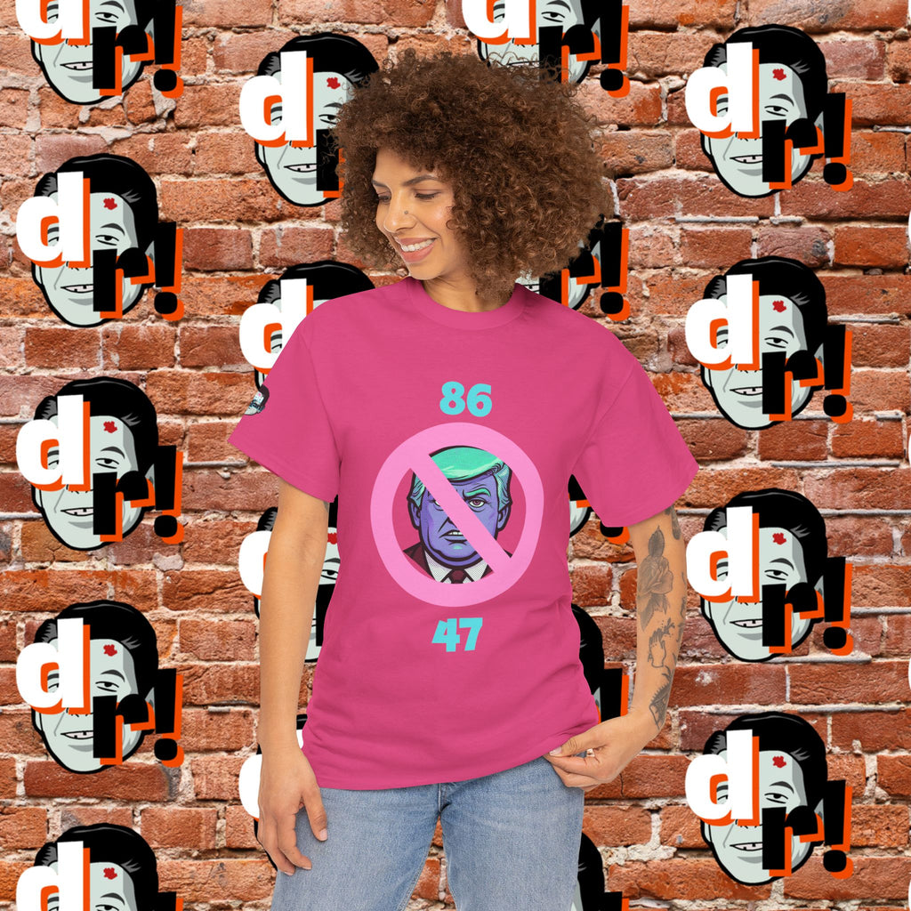 86/47 Teal & Pink Variant Unisex Heavy Cotton Tee