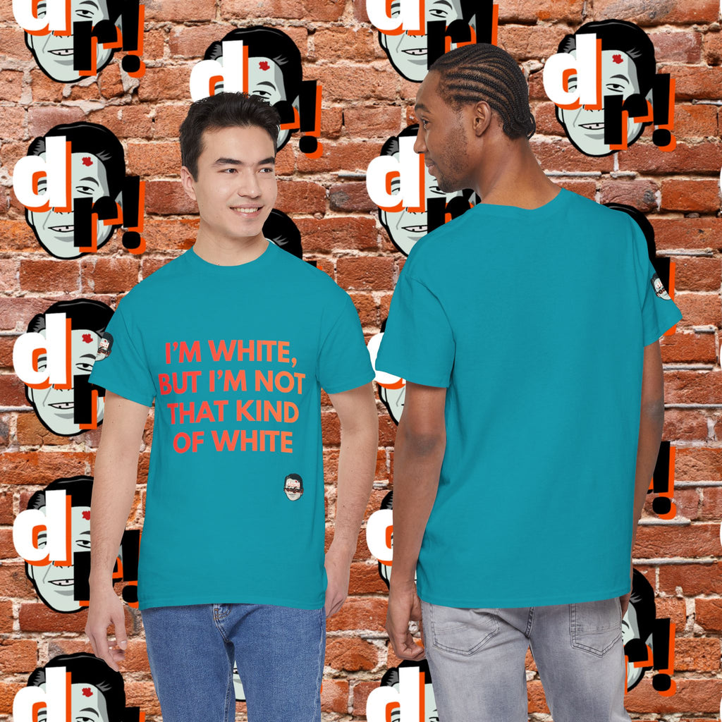 I’m White But… (Orange Gradient Letter) Unisex Heavy Cotton Tee