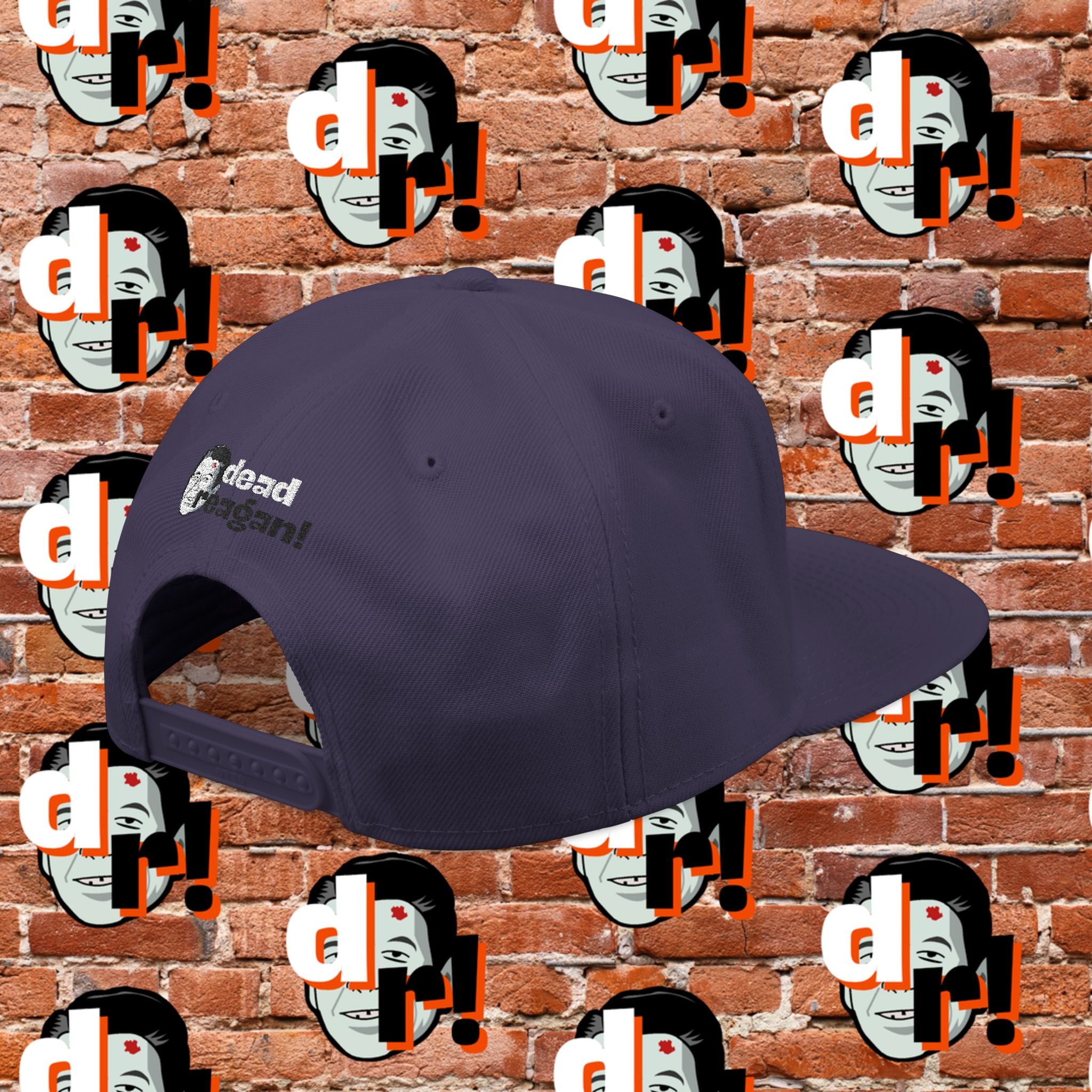 White But Not That White (Pink Letter W/O) Snapback