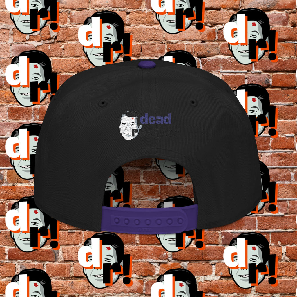 White But Not That White (Purple Letter) Snapback