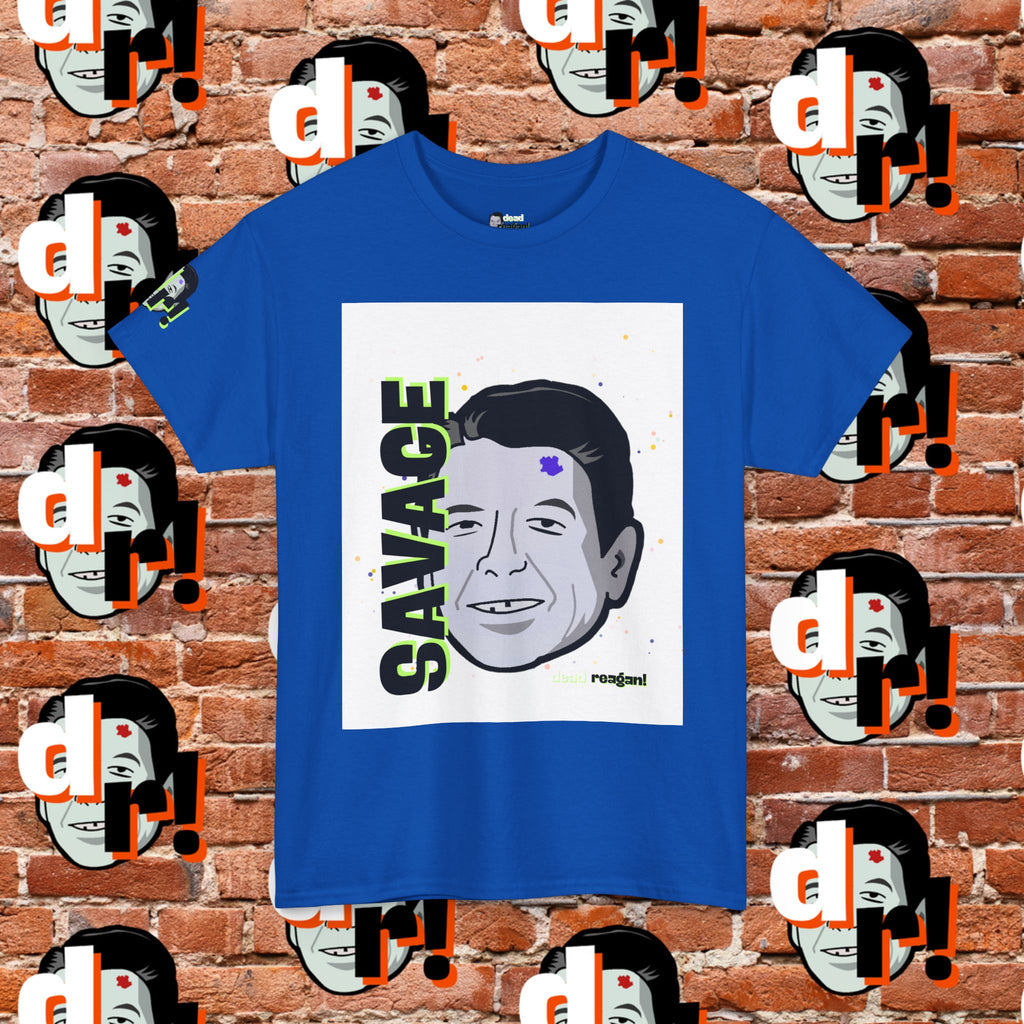 Savage Dead Reagan Graphic Tee Lime