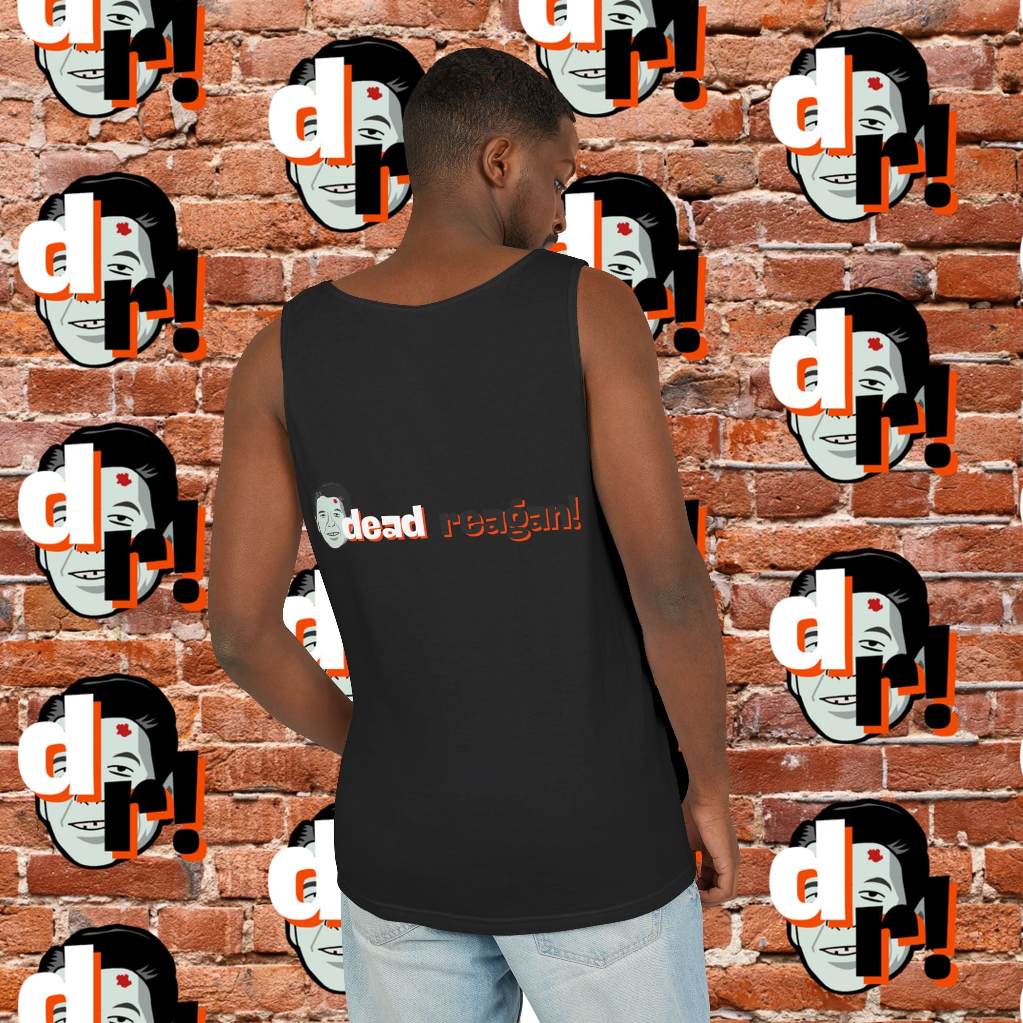 Antifa Wannabee Graphic Tank Top