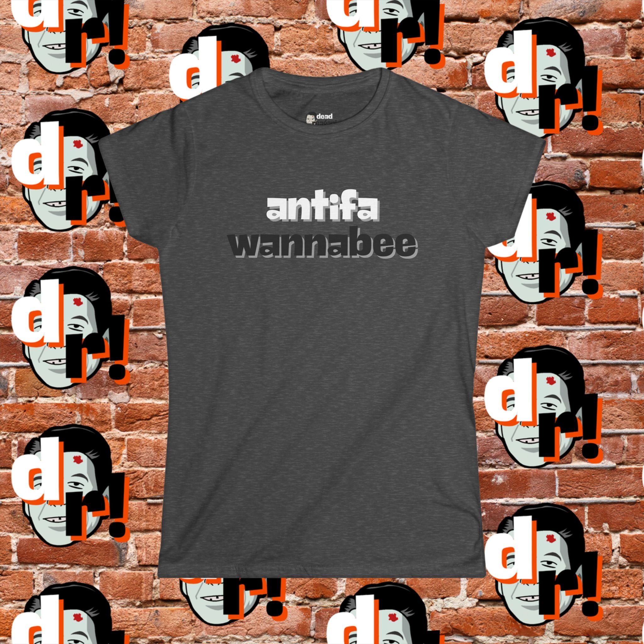 Antifa Wannanbe Women's T-Shirt