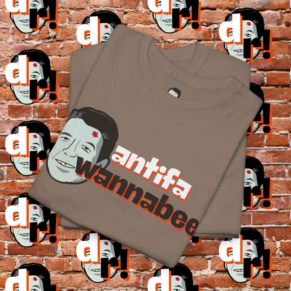 Antifa Wannabee (Orange) Unisex Heavy Cotton Tee