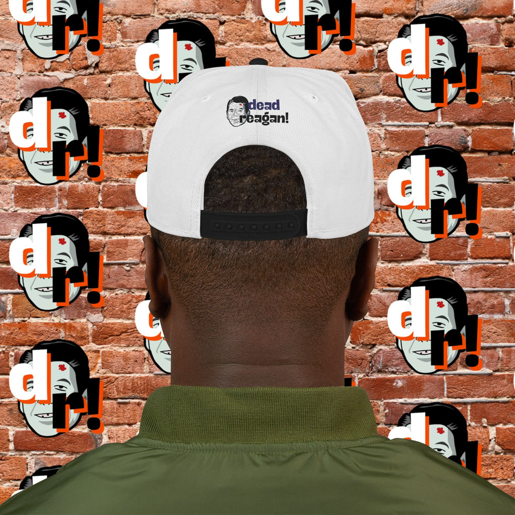 White But Not That White ( Blue Letter b/o) Snapback