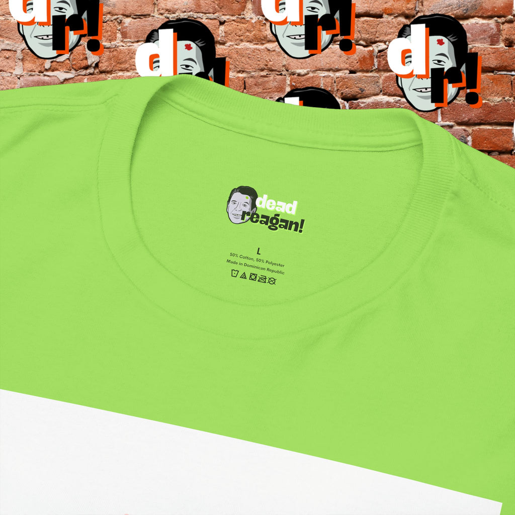 Savage Dead Reagan Graphic Tee Lime