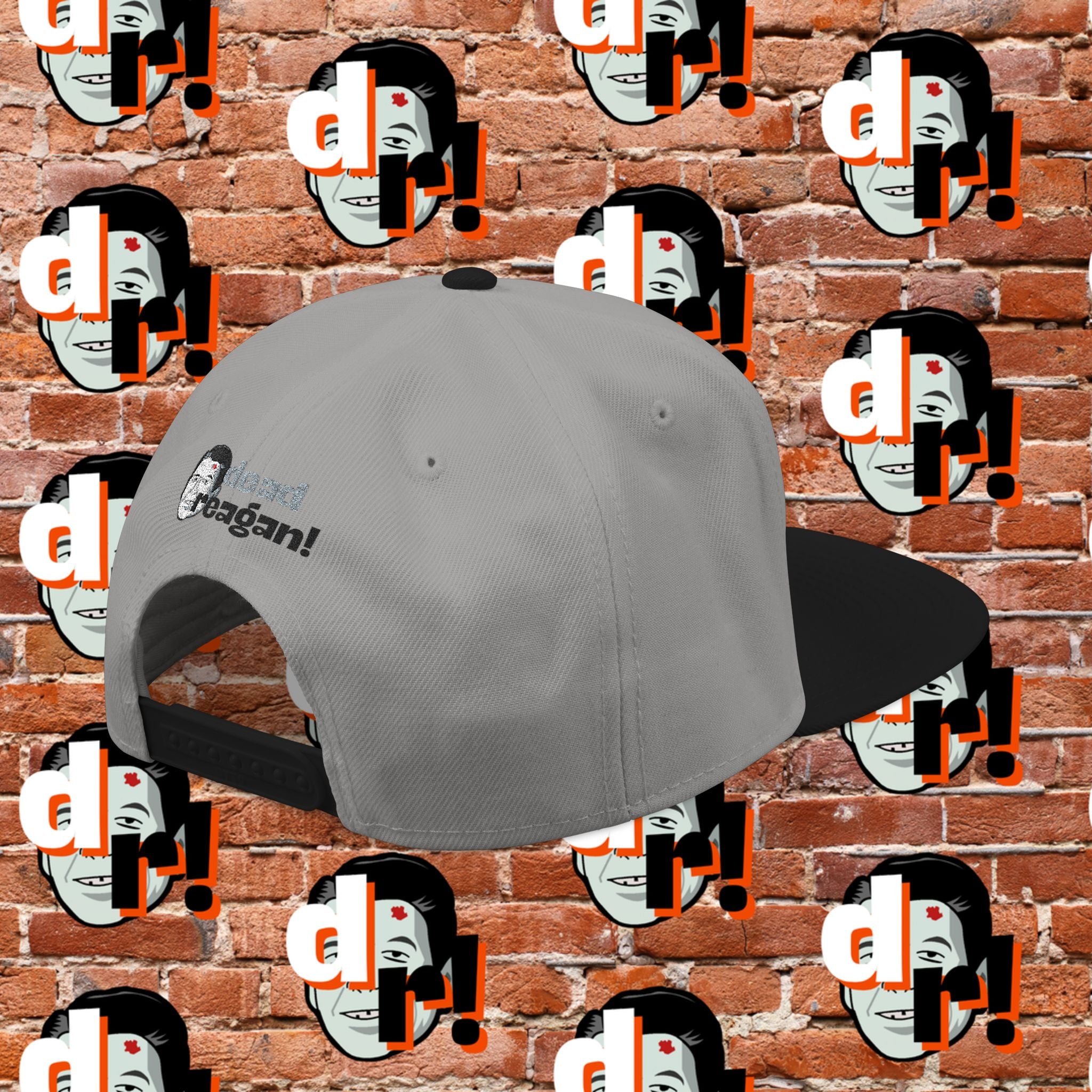 White But Not That White (Grey Letter b/o) Snapback