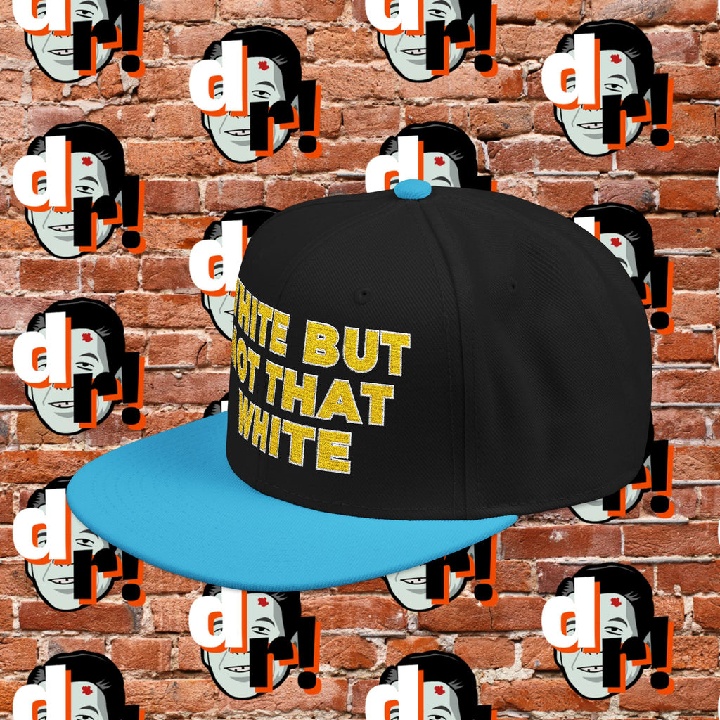 White But Not White (Yellow Letter w/o) Snapback