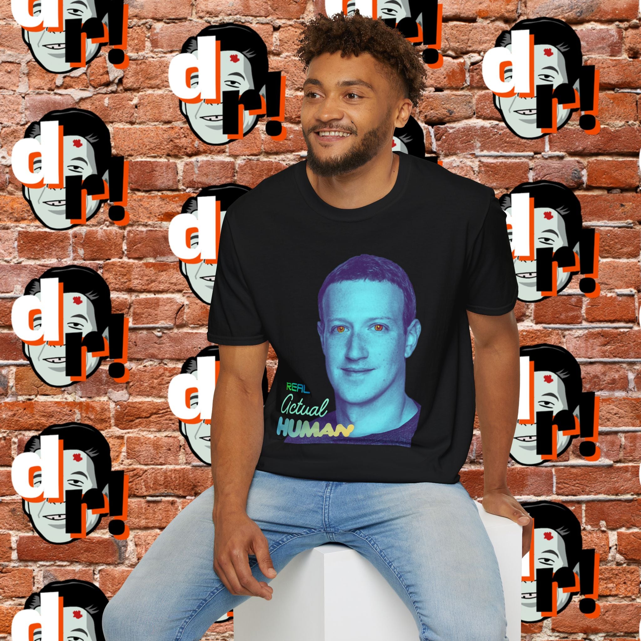 Real Actual Human Graphic Tee