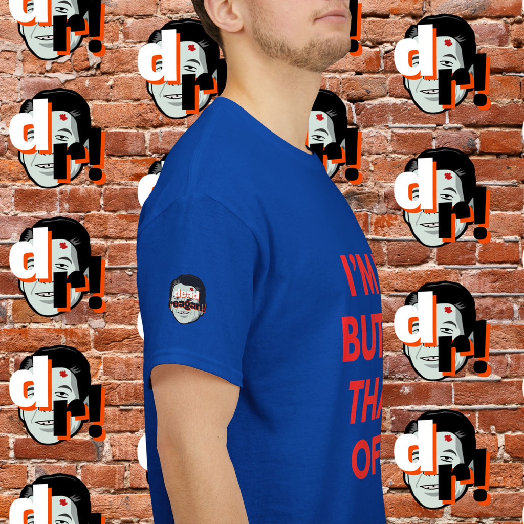 I’m White But… (Orange Gradient Letter) Unisex Heavy Cotton Tee