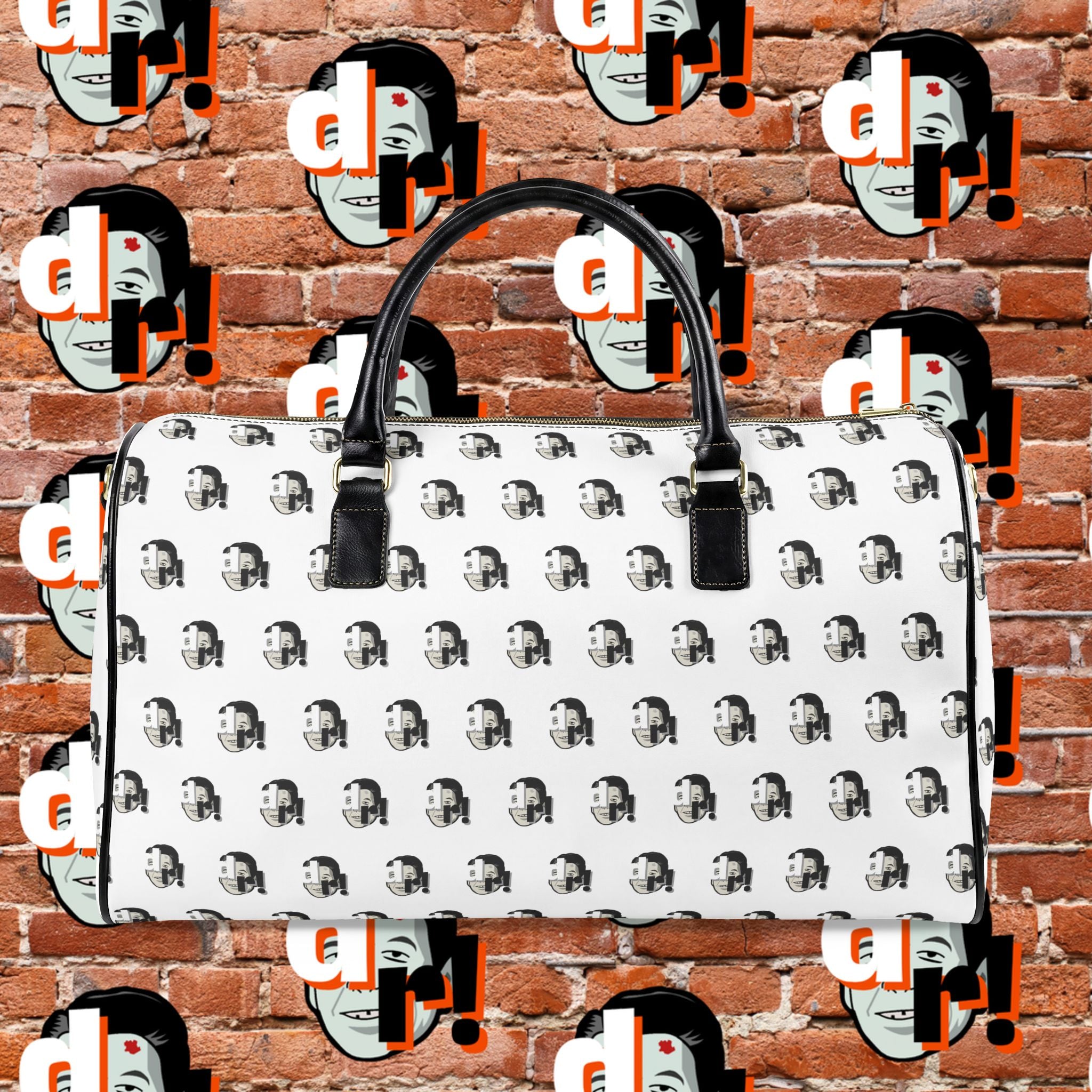 Dead Reagan Pleather Weekender Duffle