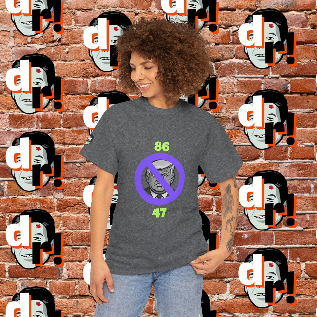 86/47 Lime & Purple  Variant Unisex Heavy Cotton Tee
