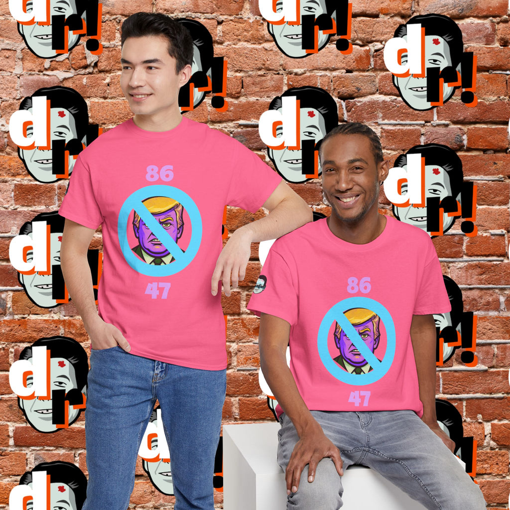 86/47 Lavender & Pink Variant Unisex Heavy Cotton Tee