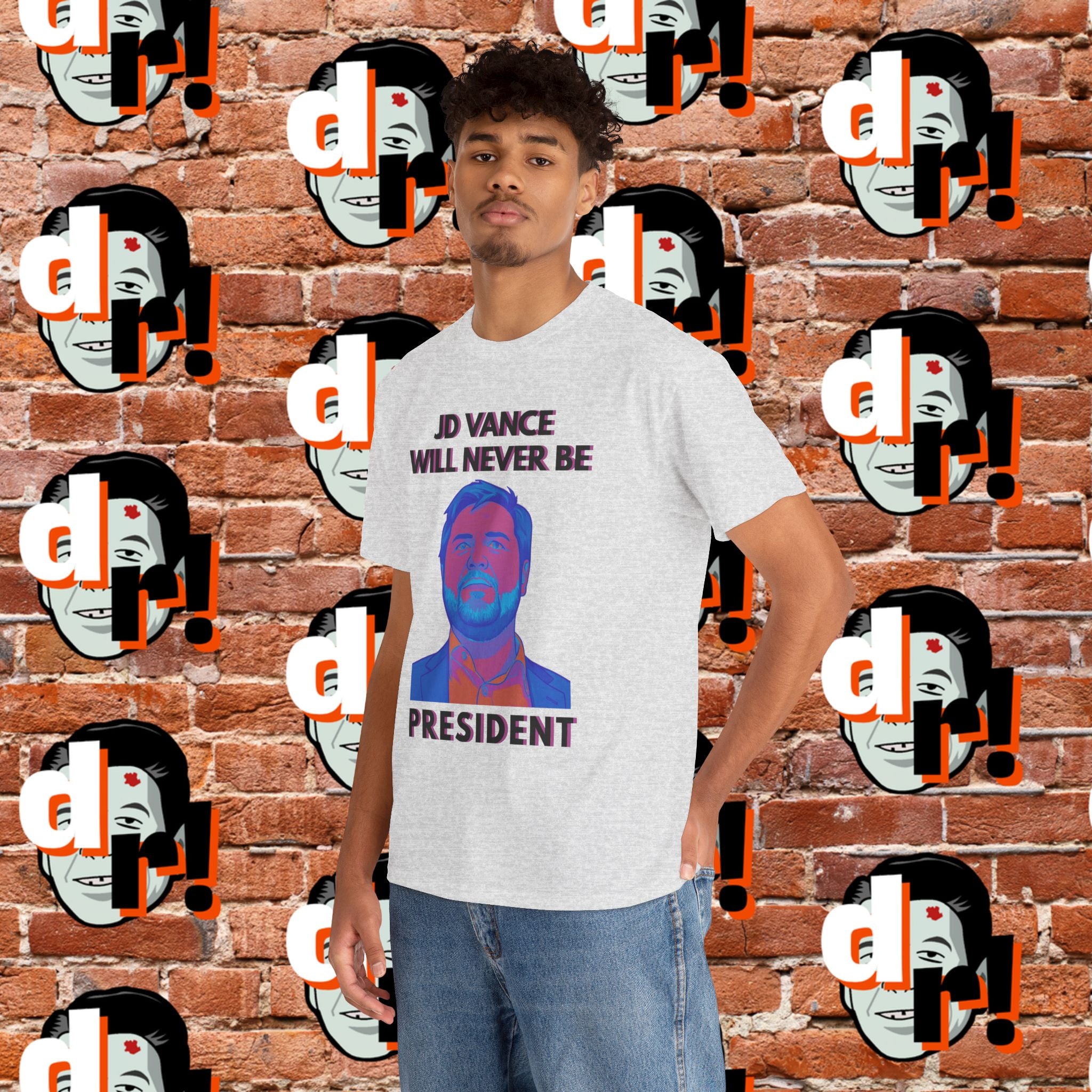 JD Black Unisex Heavy Cotton Tee