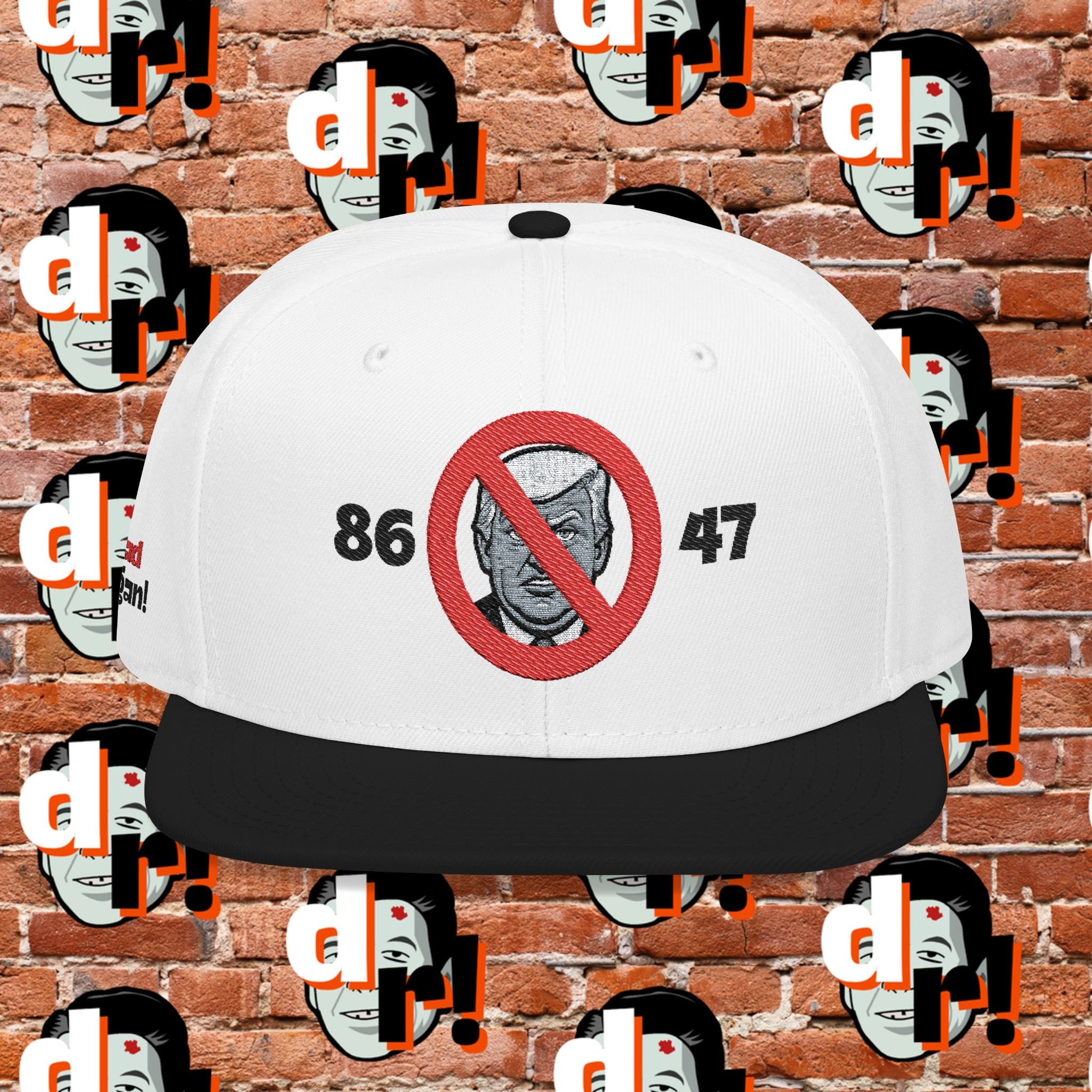 86/47 Embroidered Snapback
