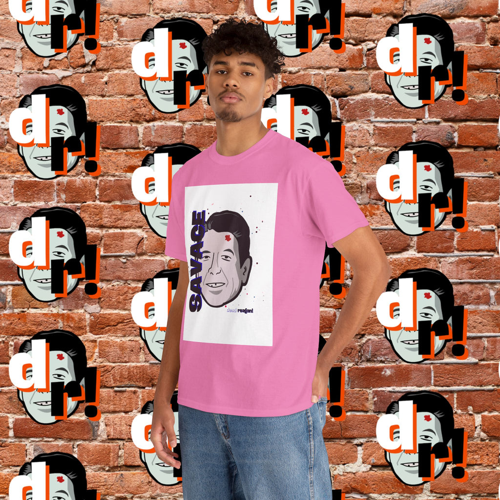 Savage Dead Reagan Graphic Tee Blue