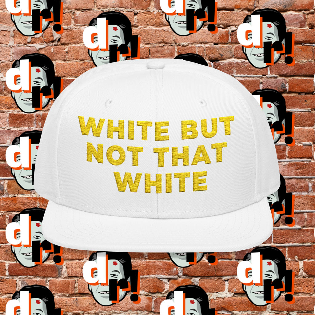 White But Not That White (Yellow Letter) Snapback
