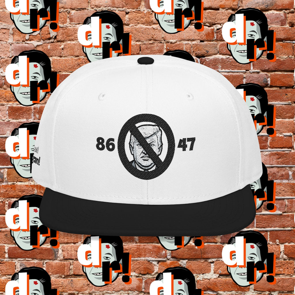 86/47 Dark Monochrome Snapback