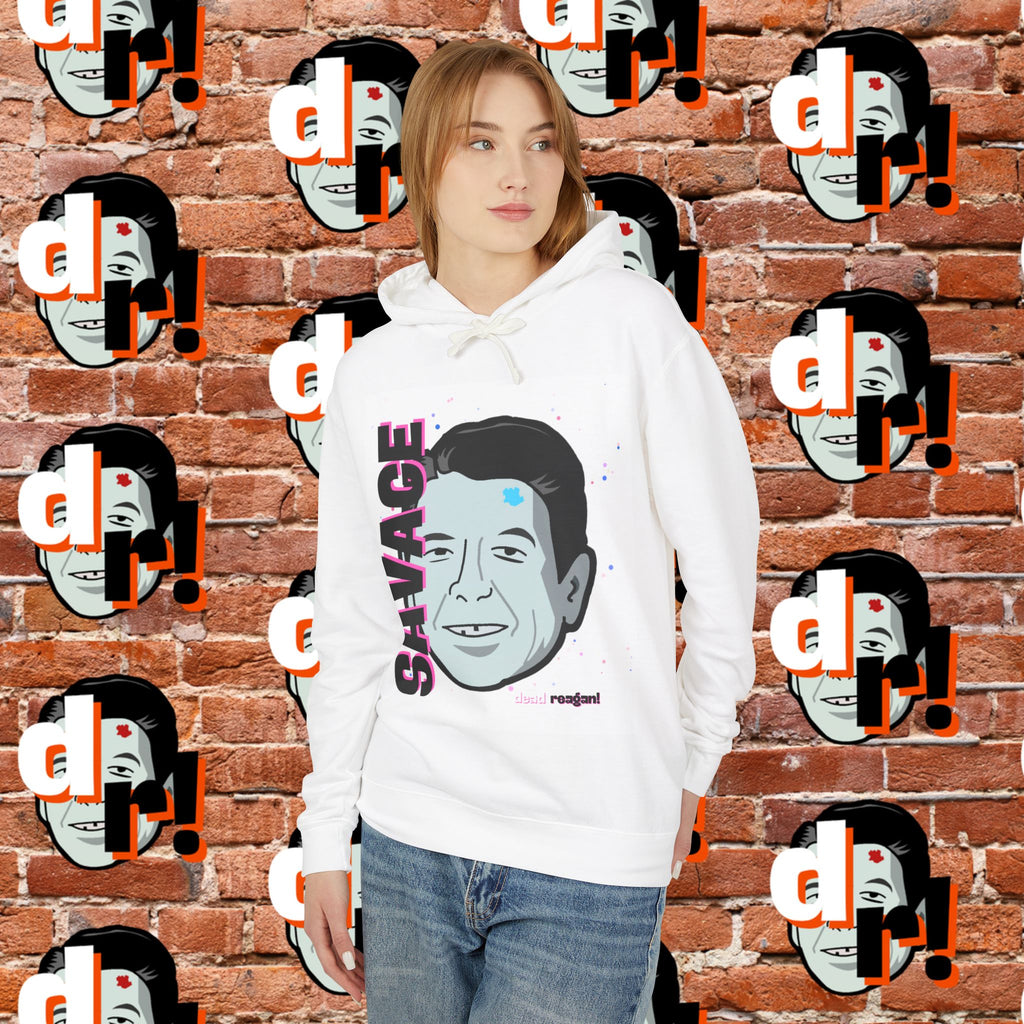 Savage (Pink & Teal) Graphic Hoodie