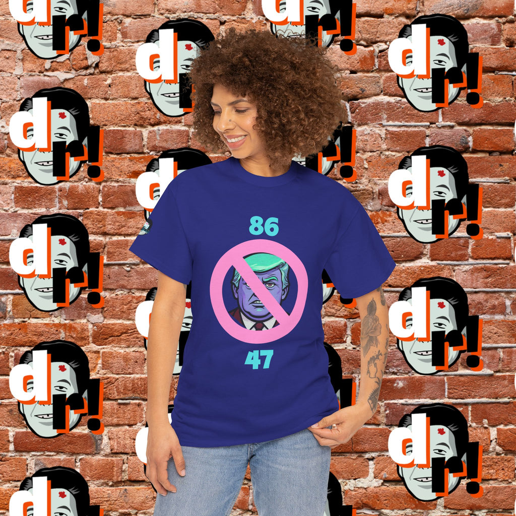 86/47 Teal & Pink Variant Unisex Heavy Cotton Tee