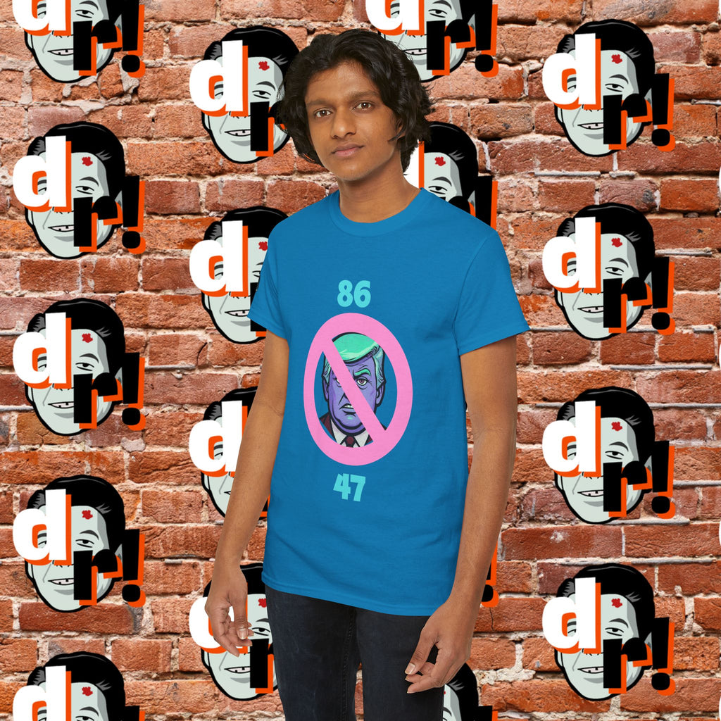 86/47 Teal & Pink Variant Unisex Heavy Cotton Tee