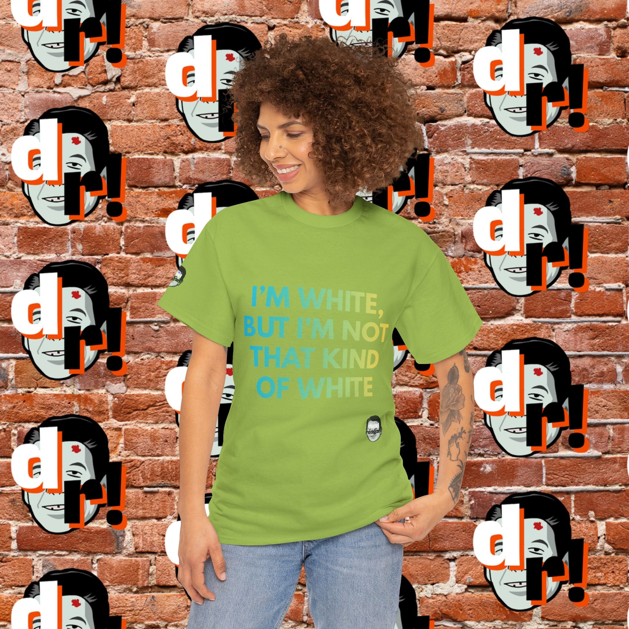 White But … Unisex Heavy Cotton Tee