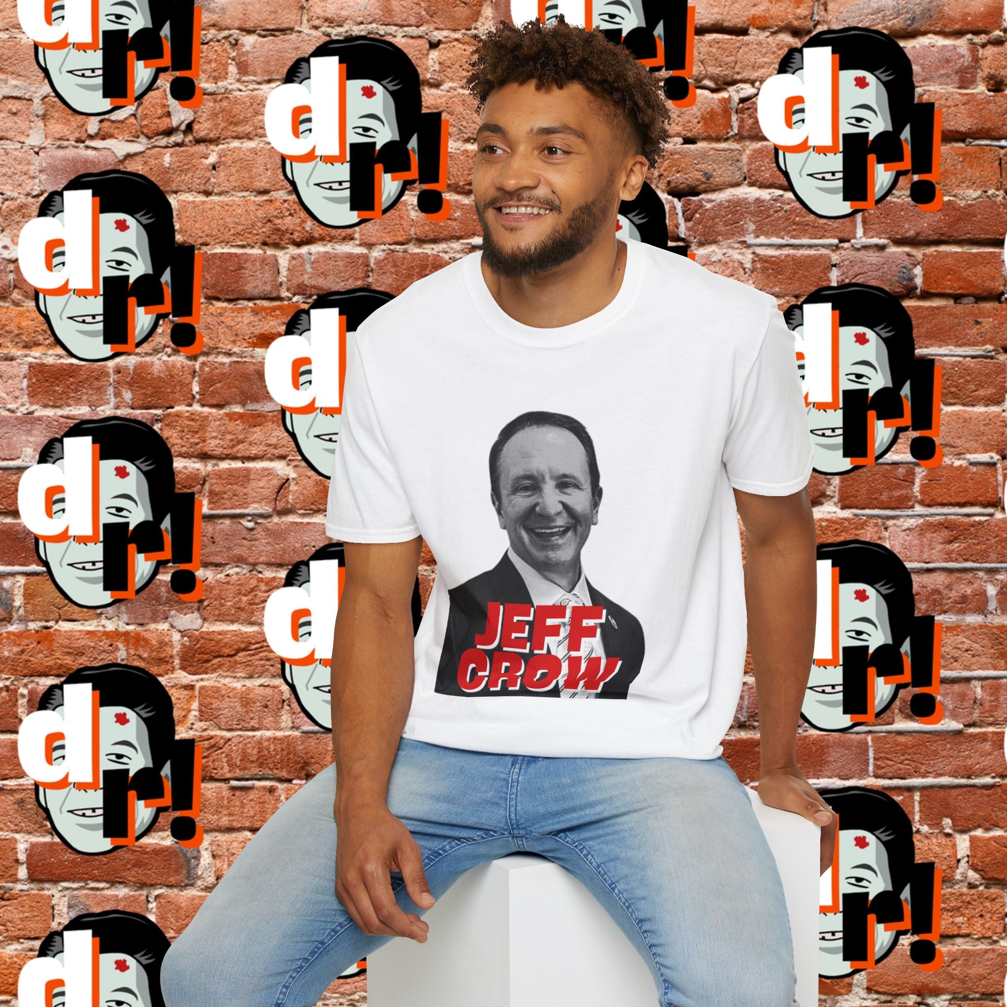 JEFF CROW (Red) Graphic Tee
