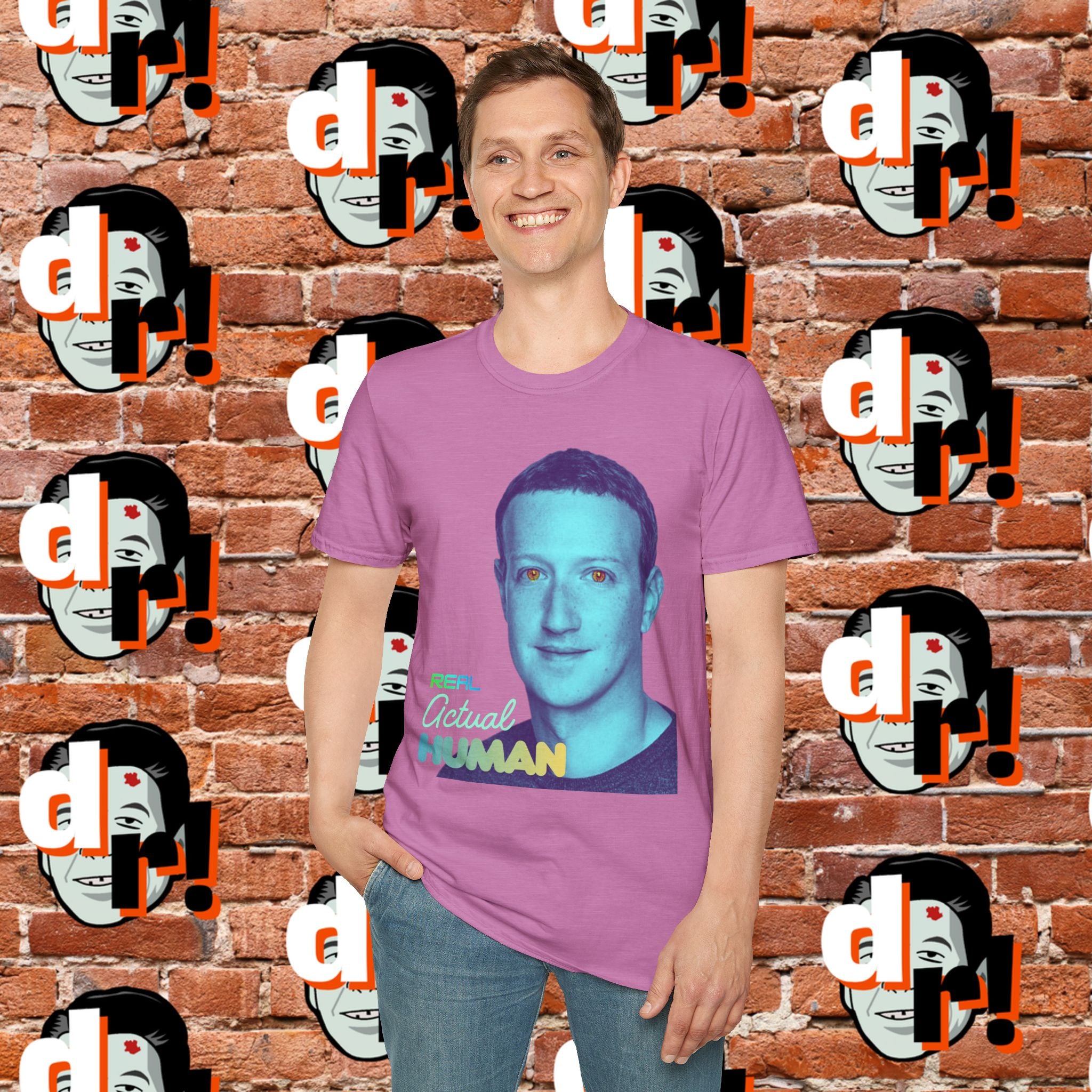 Real Actual Human Graphic Tee
