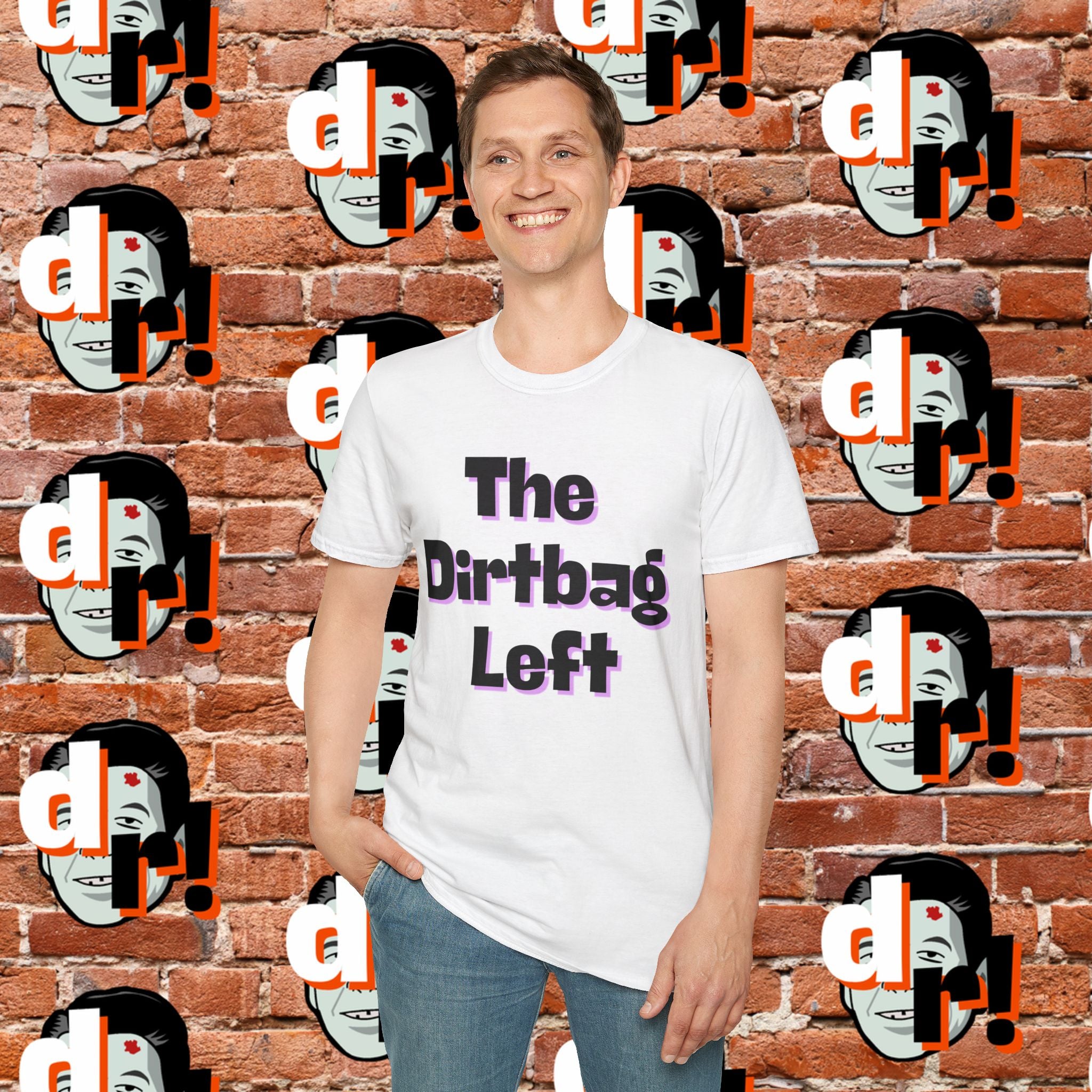"The Dirtbag Left" Unisex Softstyle T-Shirt