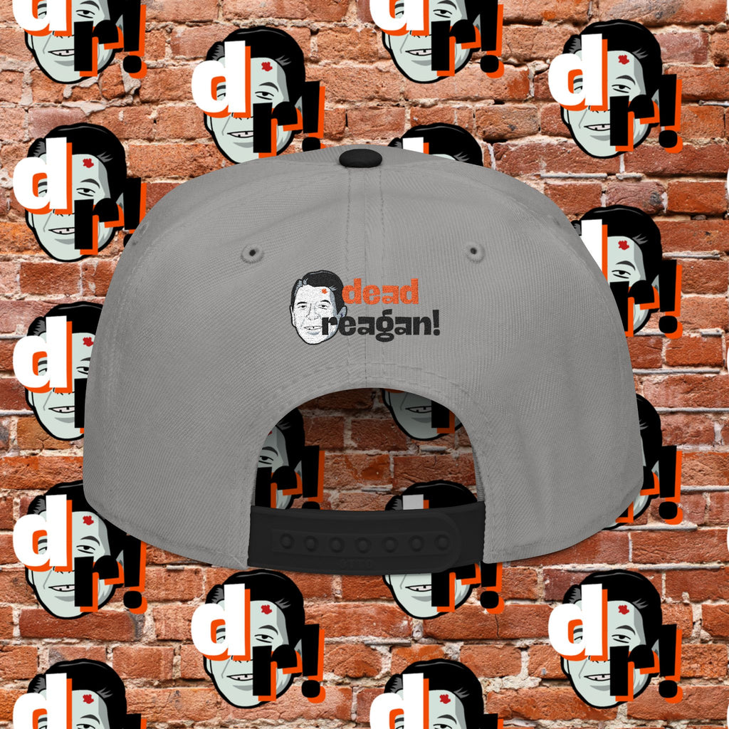 White But Not That White (Orange Letter w/o) Snapback