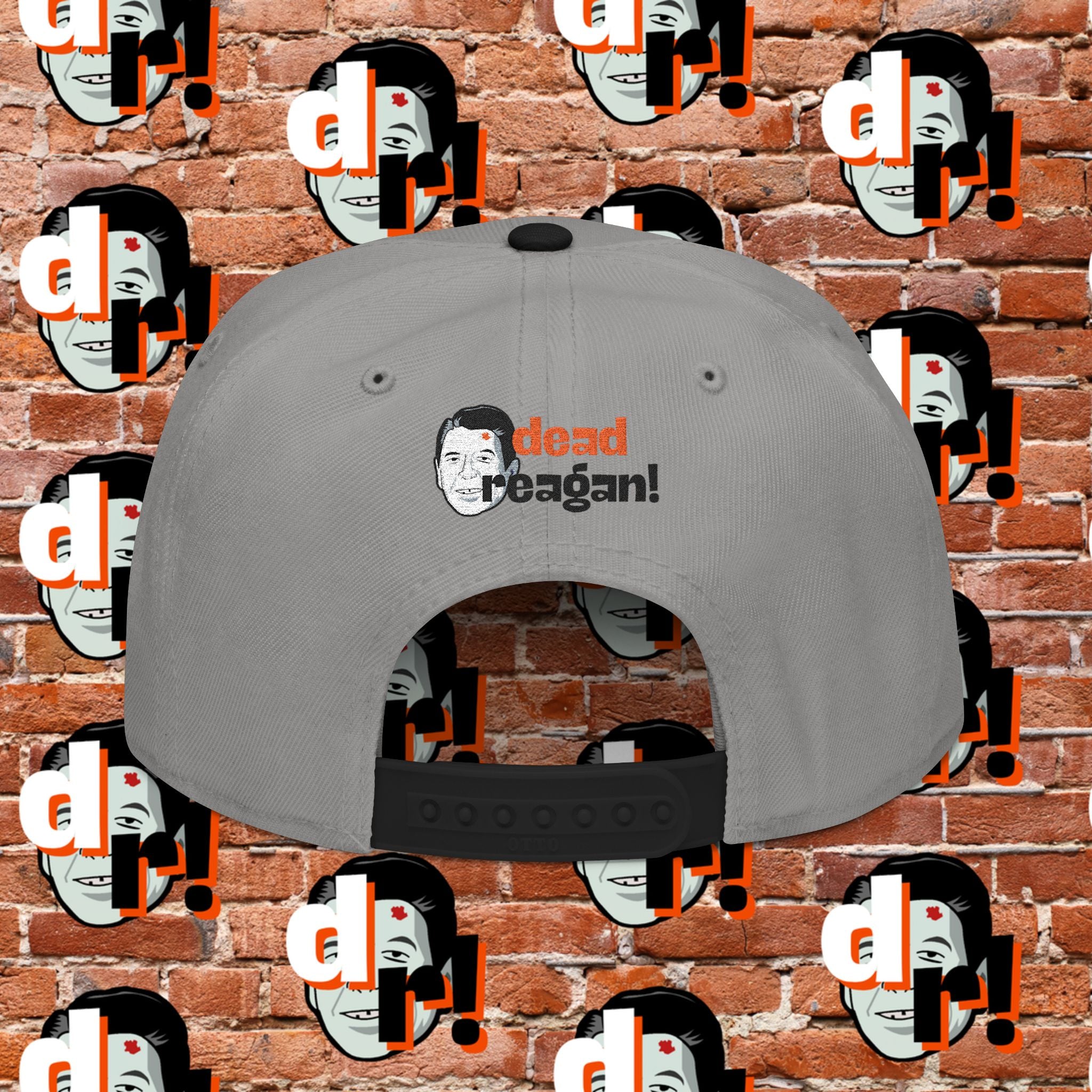 White But Not That White (Orange Letter w/o) Snapback