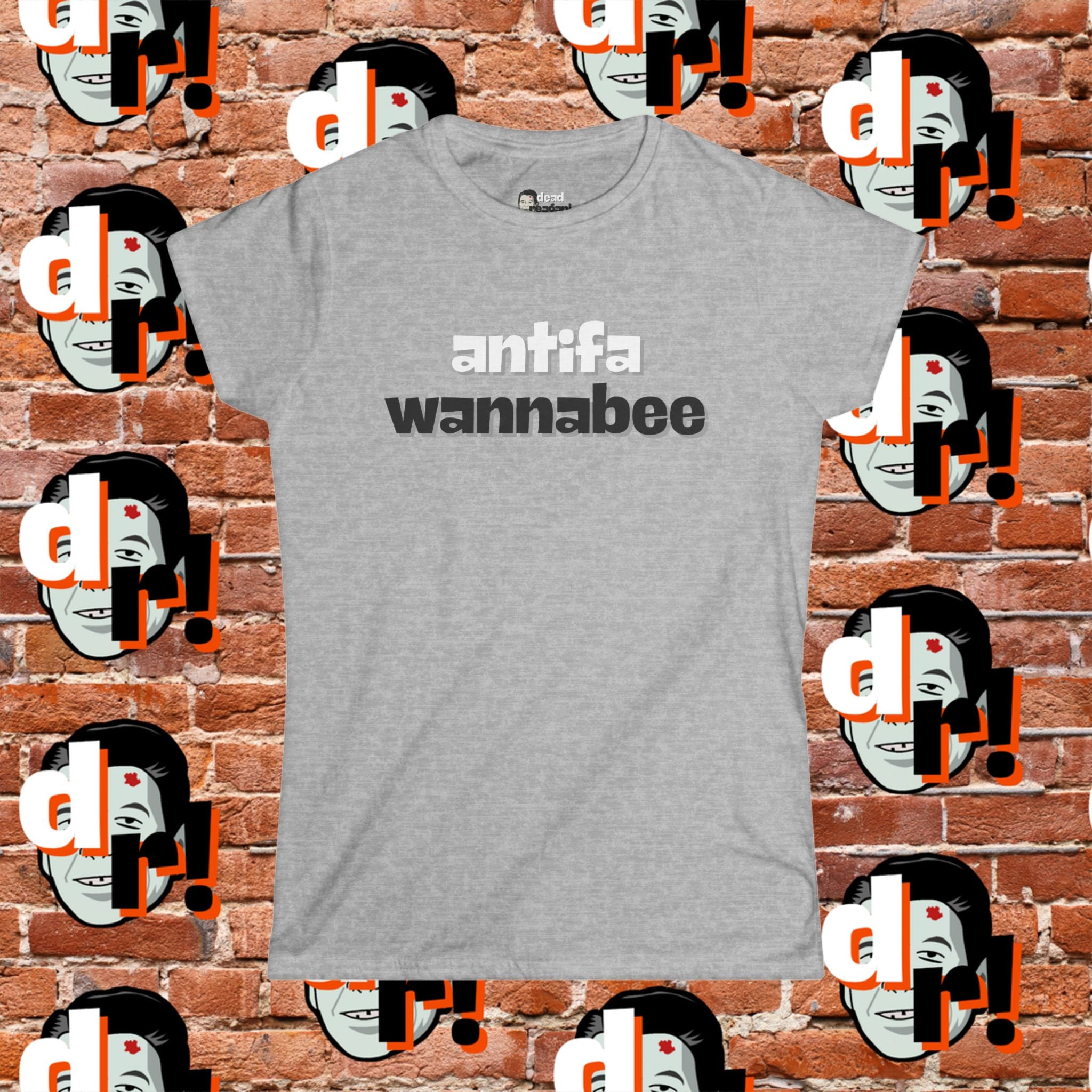 Antifa Wannanbe Women's T-Shirt