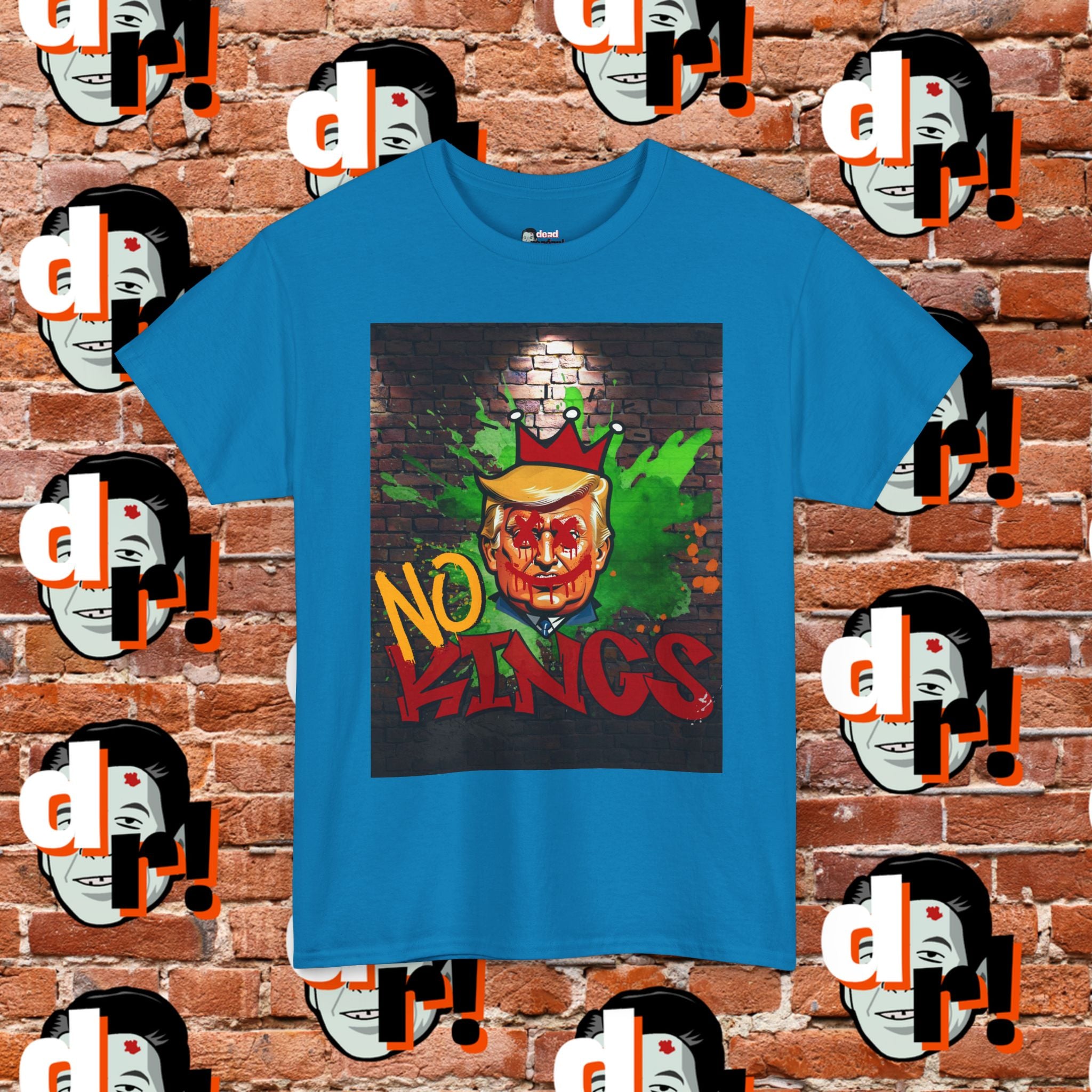No Kings T‑Shirt BRICK