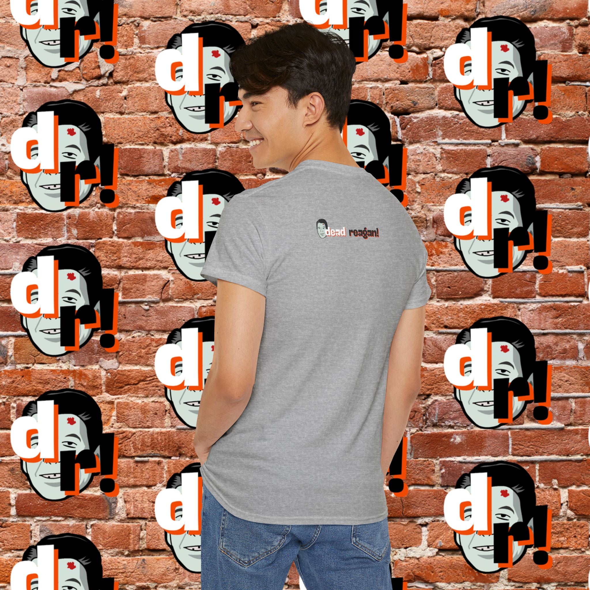 Antifa Wannabee (Orange) Unisex Heavy Cotton Tee
