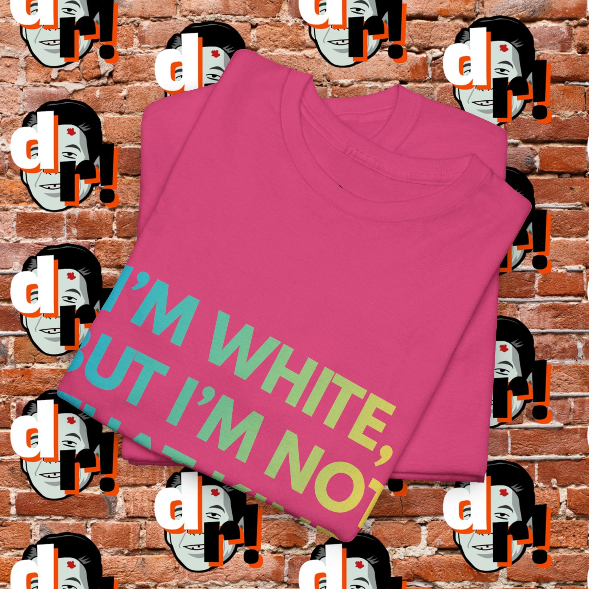 White But … Unisex Heavy Cotton Tee