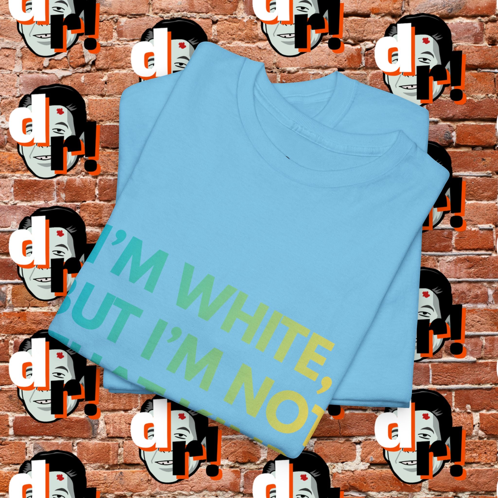 White But … Unisex Heavy Cotton Tee