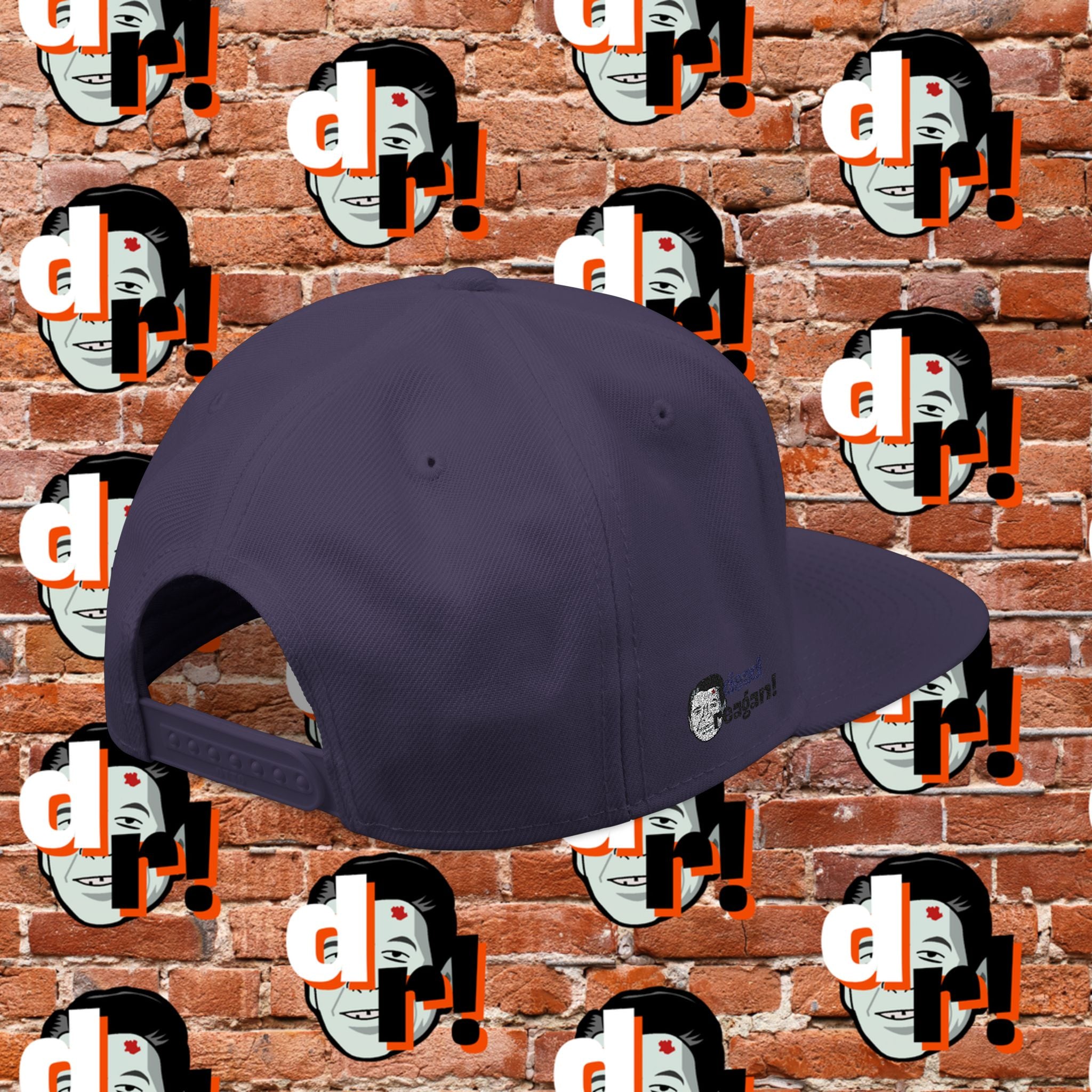 86/47 Purple Embroidered Snapback