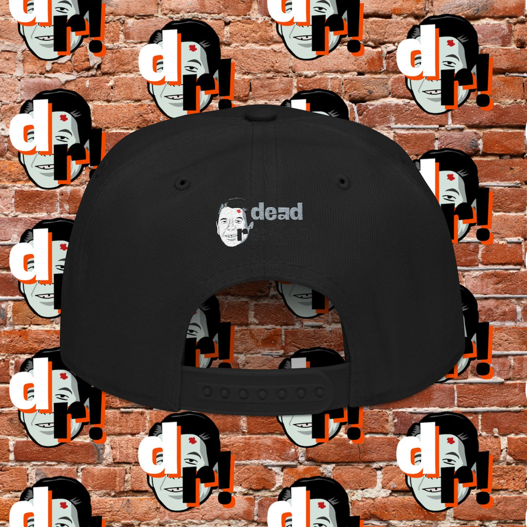 White But Not That White (Gray Letters) Snapback