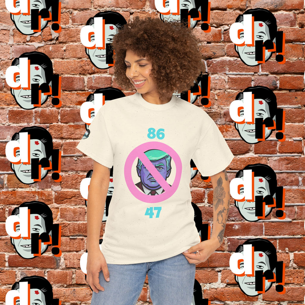 86/47 Teal & Pink Variant Unisex Heavy Cotton Tee