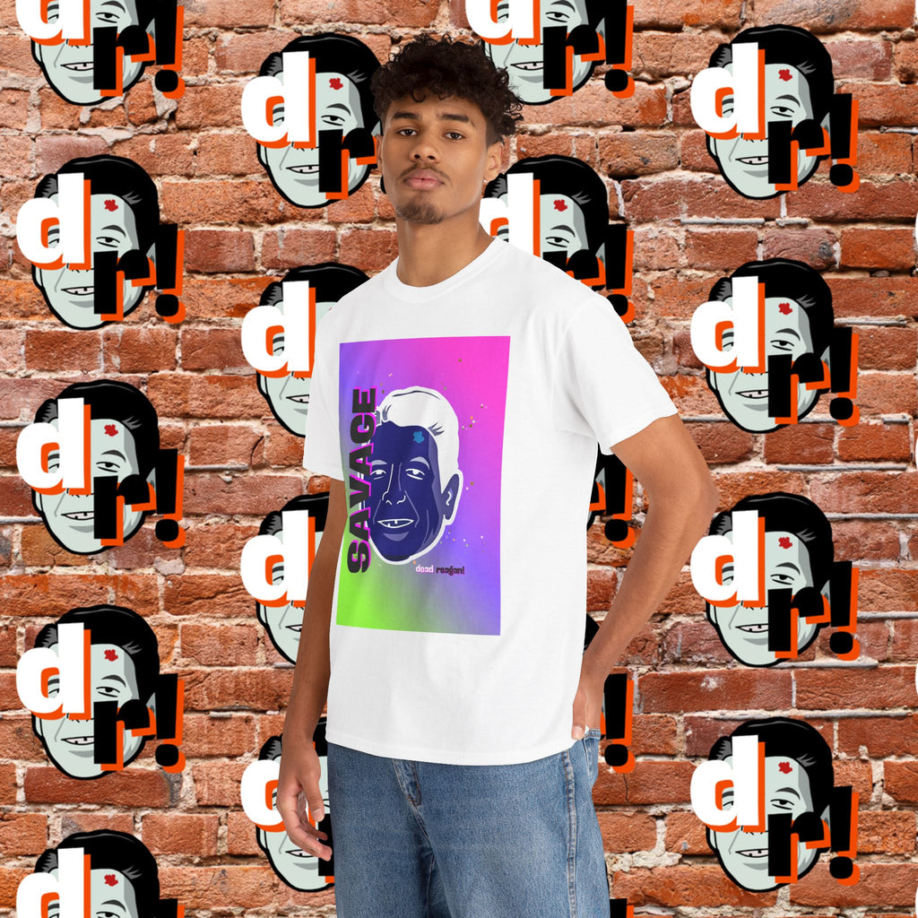 Savage Dead Reagan Graphic Tee Inverted