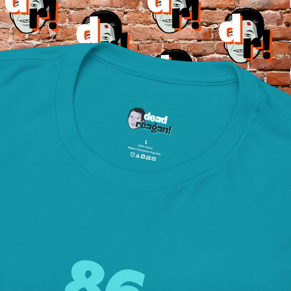 86/47 Teal & Pink Variant Unisex Heavy Cotton Tee