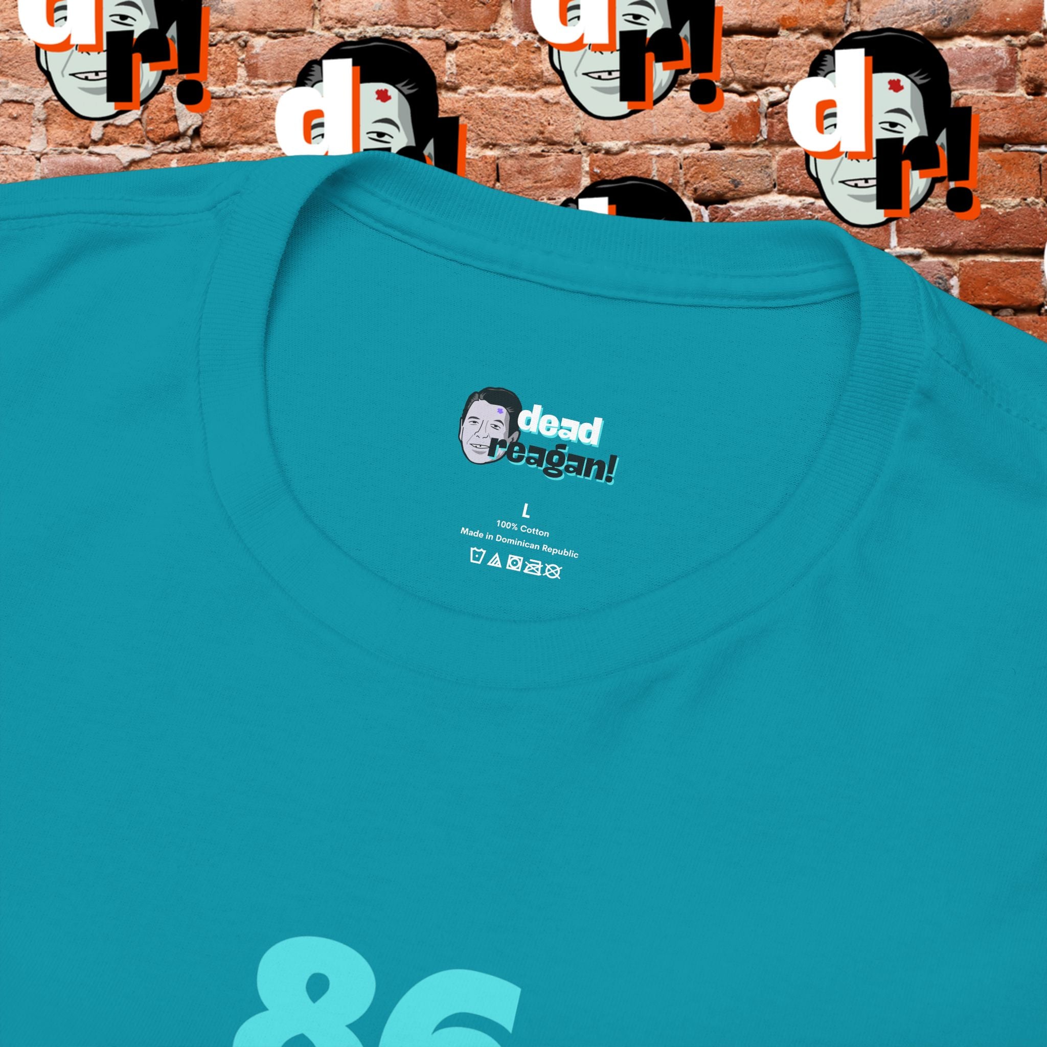 86/47 Teal & Pink Variant Unisex Heavy Cotton Tee