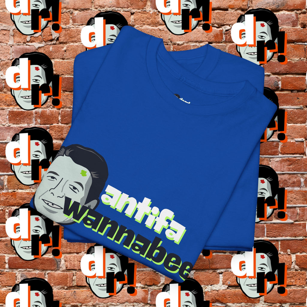 Antifa Wannabe (Lime) Unisex Heavy Cotton Tee