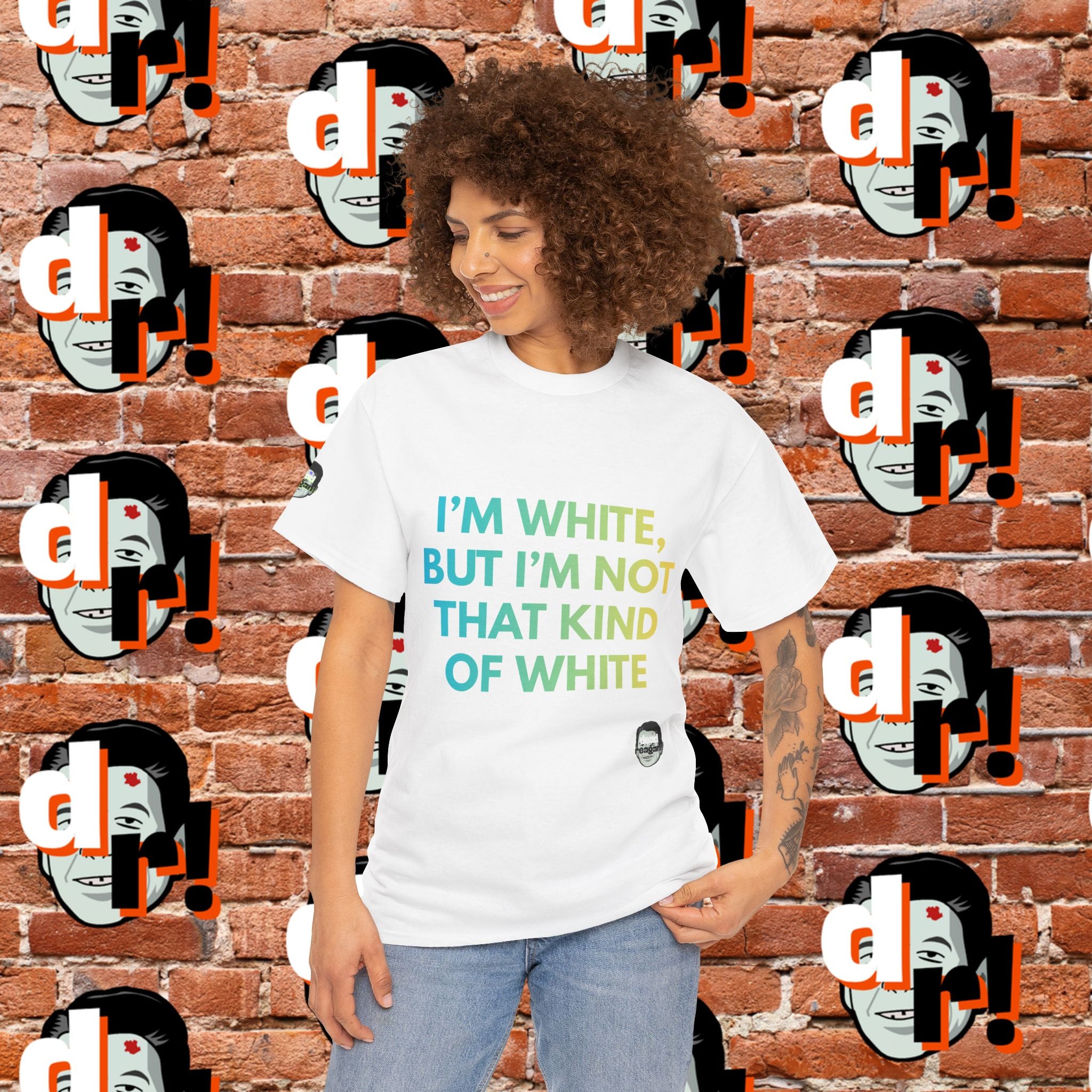 White But … Unisex Heavy Cotton Tee
