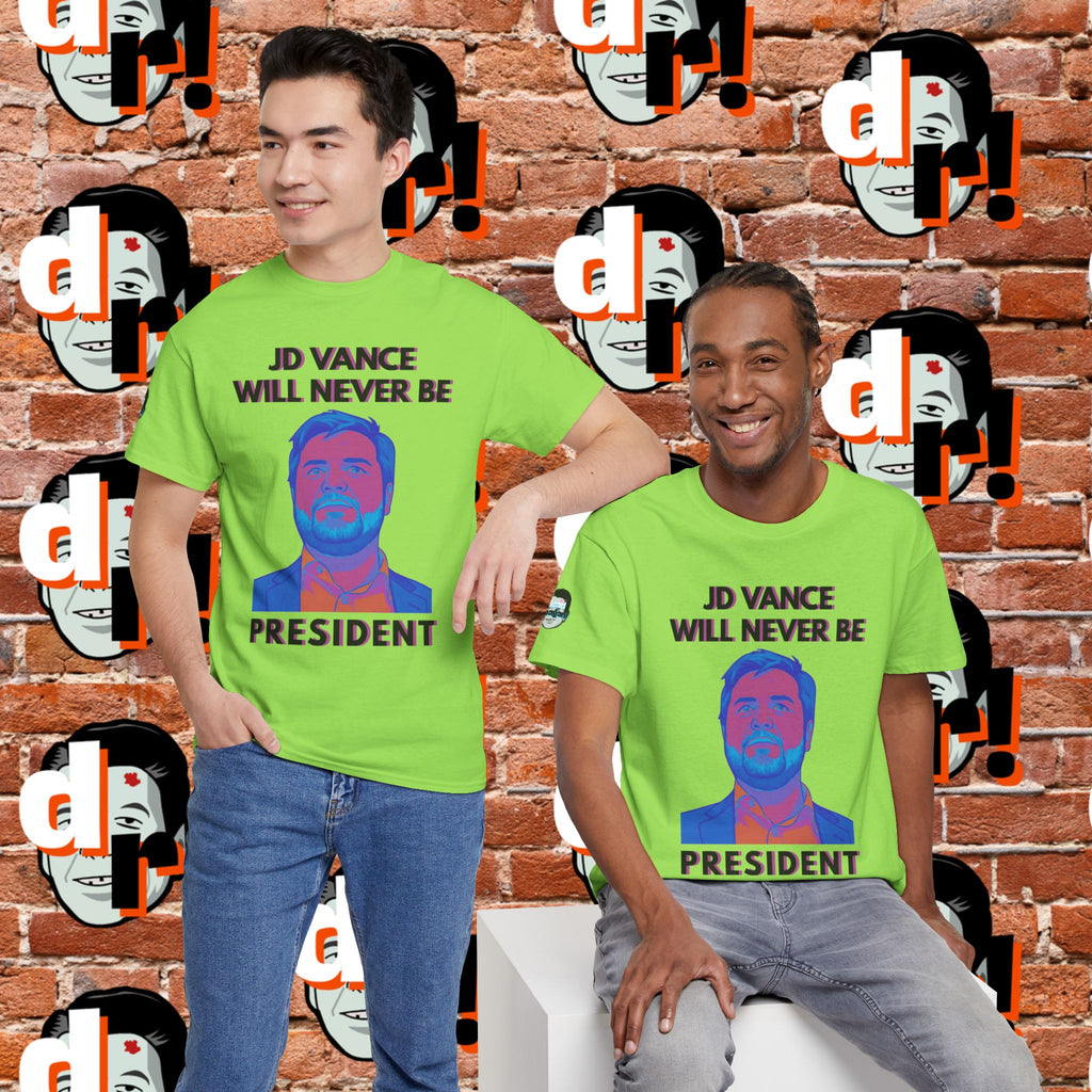 JD Black Unisex Heavy Cotton Tee