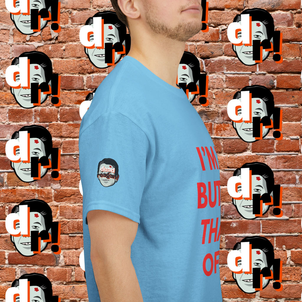 I’m White But… (Orange Gradient Letter) Unisex Heavy Cotton Tee